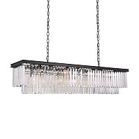 подвесной светильник odeon 12c/p black/clear от delight collection в Ижевске