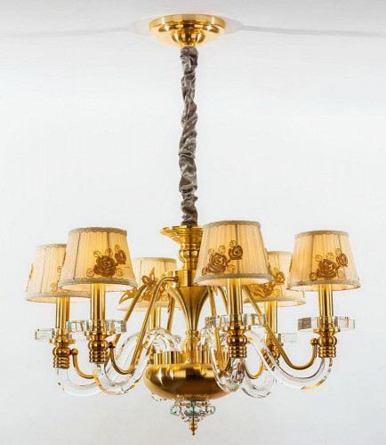 подвесная люстра idlamp domenica 402/6-ledoldbronze в Ижевске