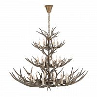 подвесная люстра st luce renna sl154.703.27 коричневая в Ижевске
