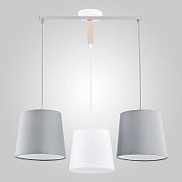 подвесная люстра tk lighting 1279 balance серая в Ижевске