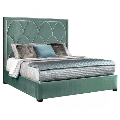 кровать двуспальная 160х200 аквамарин petals queen в Ижевске