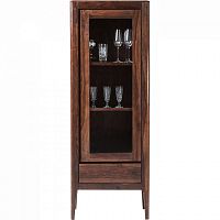 шкаф-витрина brooklyn walnut коричневый 65x40 в Ижевске