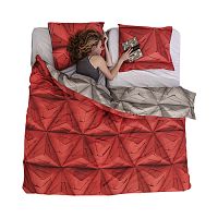 постельное белье оригами красный (200*220) в Ижевске