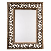 зеркало прямоугольное настенное латунь cross stitch framed в Ижевске