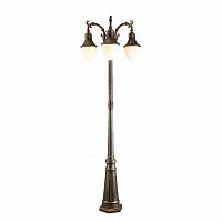 садово-парковый светильник arte lamp vienna a1317pa-3bn в Ижевске