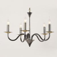 подвесная люстра lucia tucci messina 1890.5 glossy black в Ижевске