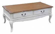 стол журнальный с двумя ящиками mobilier de maison белый в Ижевске