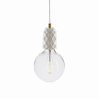 подвесной светильник beton air white brass в Ижевске