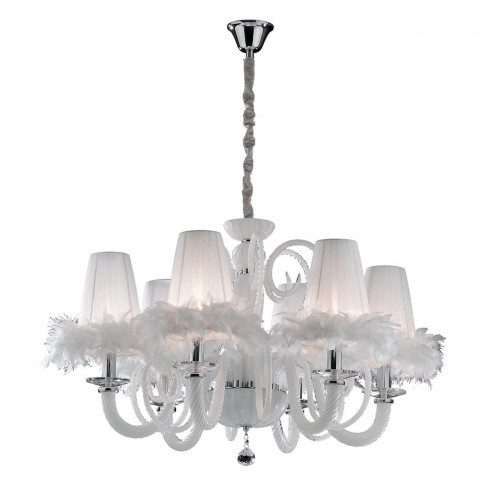 люстра дизайнерская spokenlanguage хром белая в Ижевске