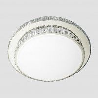 потолочный светодиодный светильник ambrella light orbital crystal f95 ch/cl 72w d600 в Ижевске