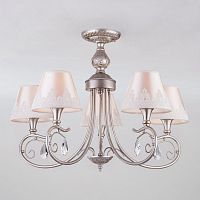 потолочная люстра eurosvet incanto 60069/5 серебро в Ижевске
