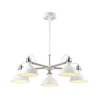 подвесная люстра odeon light lurdi 3331/5 белая в Ижевске