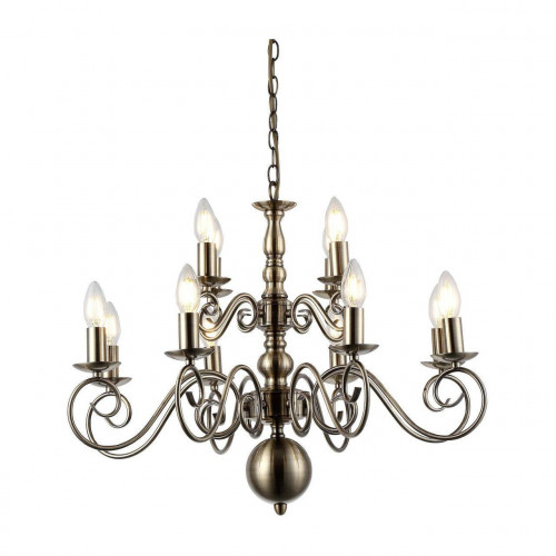 подвесная люстра arte lamp a1129lm-12ab в Ижевске