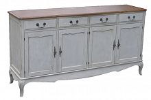 комод четырех дверный mobilier de maison белый, коричневый в Ижевске