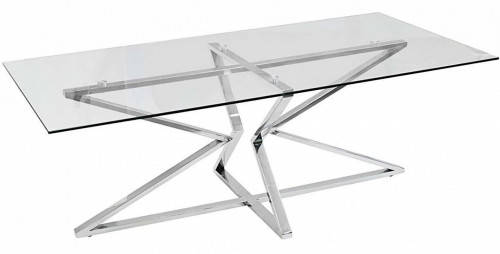 стол журнальный cubic silver хром в Ижевске