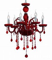 подвесная люстра ideal lux giudecca sp6 rosso в Ижевске