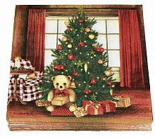 салфетки бумажные рождество ( шт) comptoir de famille в Ижевске