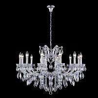 подвесная люстра crystal lux hollywood sp12 chrome в Ижевске