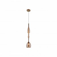 подвесной светильник crystal lux lux new sp1 c amber в Ижевске