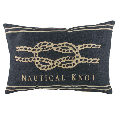 подушка с морским узлом nautical knot denim в Ижевске