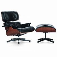 кресло lounge chair черное в Ижевске