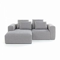 диван blok sofa 2 левый угол светло-серый от la forma (ex julia grup) в Ижевске