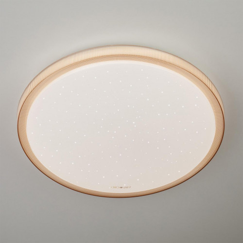 потолочный светодиодный светильник eurosvet sandy 40014/1 led кофе в Ижевске
