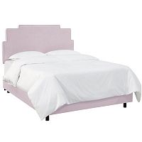 кровать двуспальная 160х200 розовая paxton lilac linen в Ижевске
