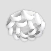 потолочная светодиодная люстра ambrella light orbital cloud fc18/15 wh 300w d1040 в Ижевске