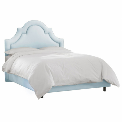 кровать двуспальная 180х200 голубая kennedy french blue в Ижевске