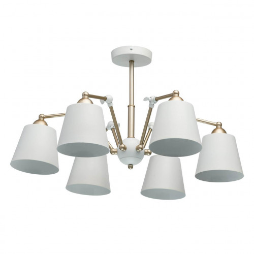 потолочная люстра mw-light таун 6 691011906 белая в Ижевске