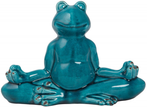 декор frog blue meditation в Ижевске
