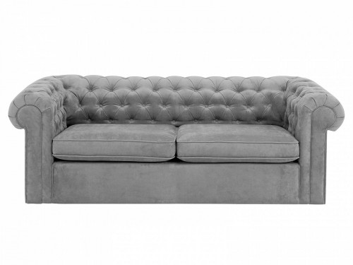 диван chesterfield прямой серый в Ижевске