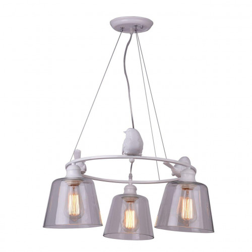 подвесная люстра arte lamp passero a4289lm-3wh в Ижевске