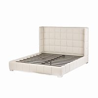кровать двуспальная с бортиками 180x200 бежевая oakley bed в Ижевске