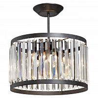 потолочная люстра vitaluce v5129-1/3pl черная в Ижевске