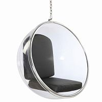 кресло bubble chair черное в Ижевске