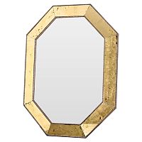 зеркало золотое восьмиугольное в состаренной раме aristocrat gold в Ижевске