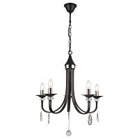 подвесная люстра arte lamp dallas a8540lm-5bk черная в Ижевске