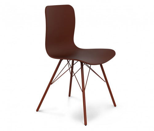 стул dsr коричневый s40 (eames style) в Ижевске