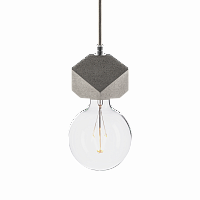 подвесной светильник beton makt gray brass в Ижевске