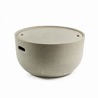 журнальный столик rhette cc0506rf03 из цемента от la forma (ex julia grup). с емкостью для хранения. в Ижевске
