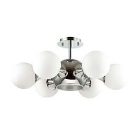 потолочная люстра odeon light miolla 3972/7c белая в Ижевске