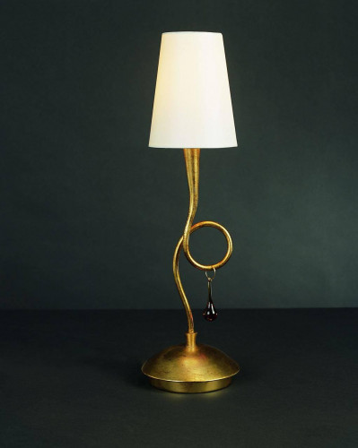 настольная лампа mantra paola painted gold 3545 в Ижевске