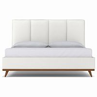 кровать двуспальная 160х200 белая carter snowfall в Ижевске
