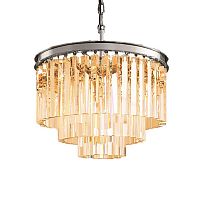 подвесной светильник odeon 6 chrome/amber от delight collection в Ижевске