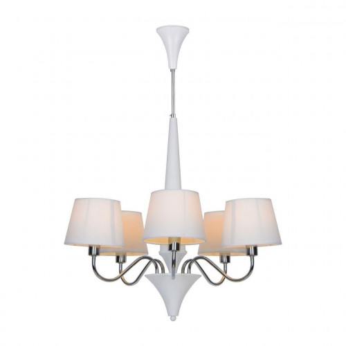 подвесная люстра arte lamp a1528lm-5wh белая в Ижевске