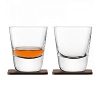 набор из 2 стаканов arran whisky с деревянными подставками 250 мл в Ижевске