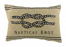 подушка с морским узлом nautical knot natural в Ижевске