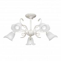 потолочная люстра vitaluce v3720-0/5pl белая в Ижевске